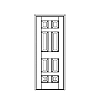 8-panel
Unit Dimension 34-1/2" x 87-1/4"
Door Dimension 32" x 85-1/2"
Panels - raised
Glazing - none